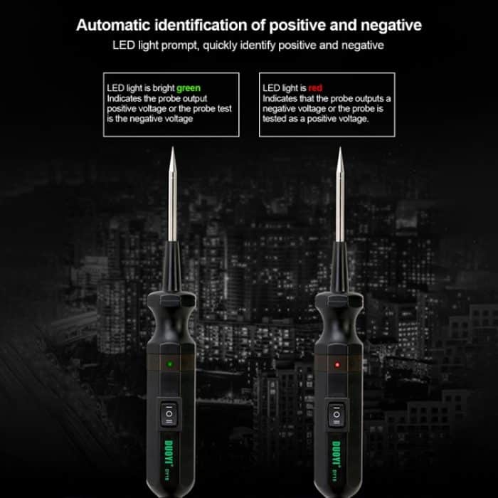 DUOYI DY18 Auto-Kreis-Tester-Probe-Diagnosewerkzeug 12V 24V Strom-Voltmeter – Bild 8