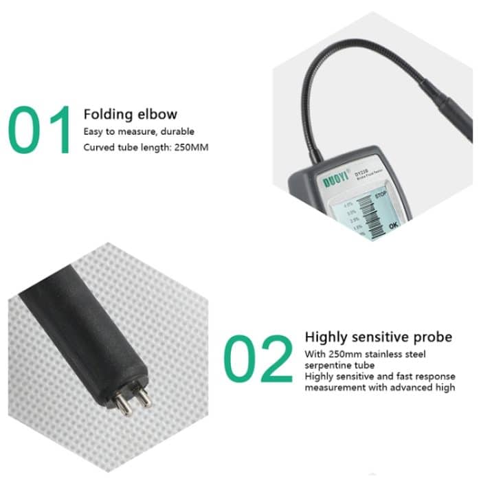 Duoyi DY23B Autobremsflüssigkeits-Erfassungsstift-Feuchtester – Bild 3