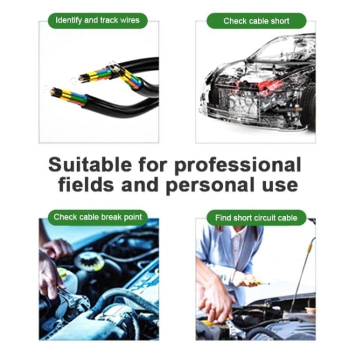 Duoyi dy25 Auto Tester Kabel Kurz- und Open Circuit Finder Tester Tracer Diagnose Tone Line Finder – Bild 7