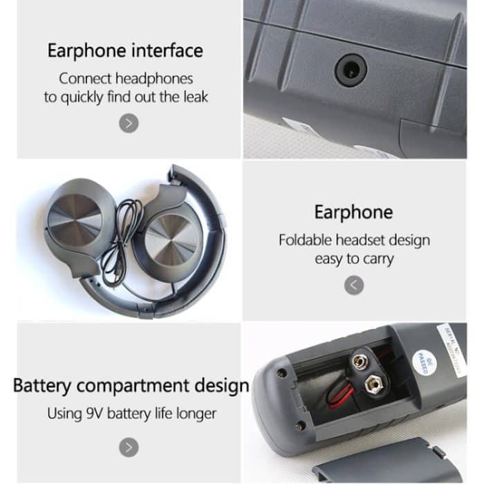 Duoyi DY26A CAR Ultraschall-Leck-Location-Messgerät – Bild 6