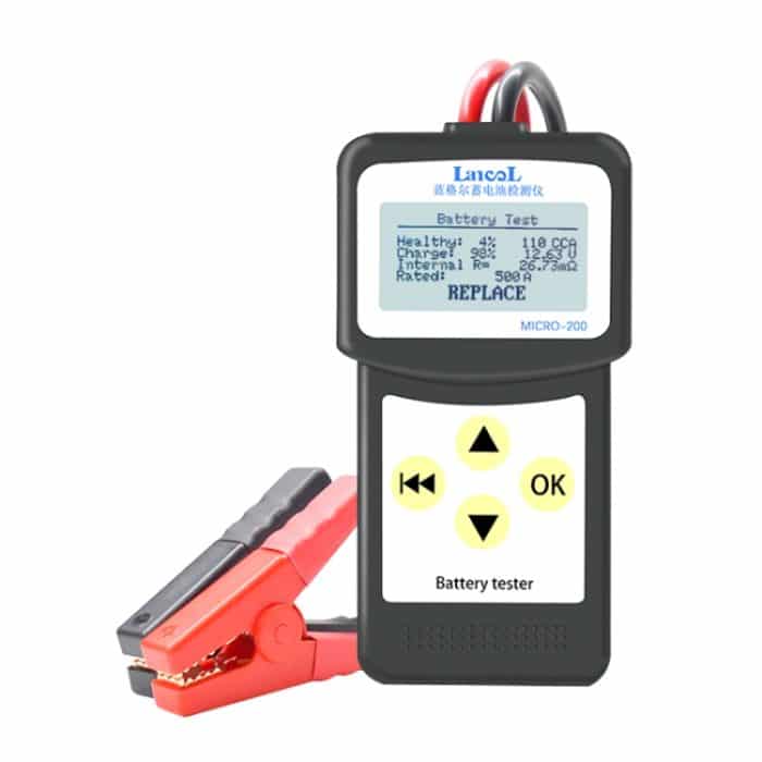 Micro-200-Auto-Batterie-Tester-Batterie-Batterie-Innenwiderstand Lebensanalysator – Bild 1