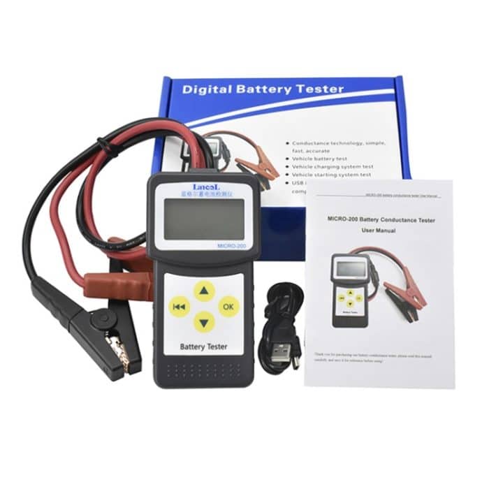 Micro-200-Auto-Batterie-Tester-Batterie-Batterie-Innenwiderstand Lebensanalysator – Bild 4