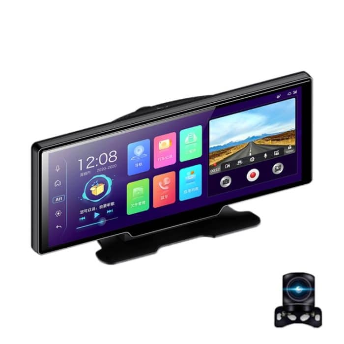 K880 Auto 11 Zoll Widescreen 1080p 4G Center Console Fahren Recorder Umkehrung Sprachsteuerung Android Ar Navigator mit Bluetooth Dongle – Bild 1