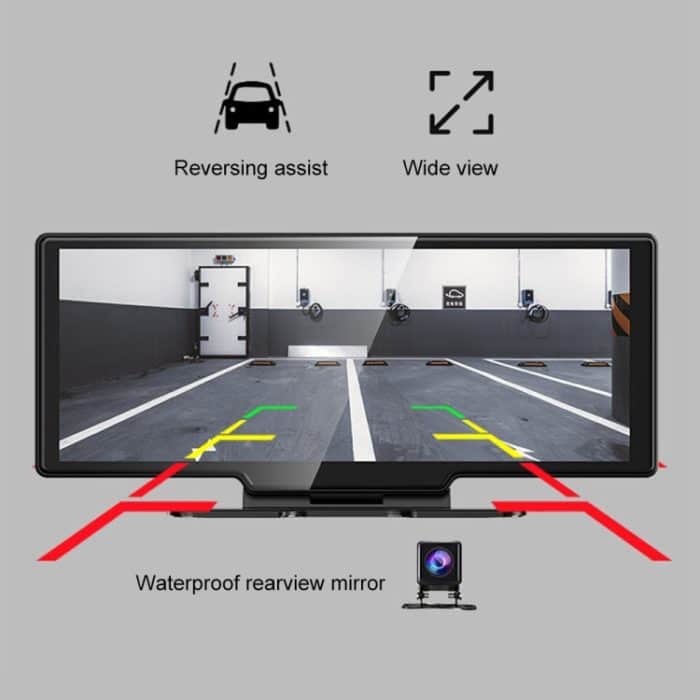 K880 Auto 11 Zoll Widescreen 1080p 4G Center Console Fahren Recorder Umkehrung Sprachsteuerung Android Ar Navigator mit Bluetooth Dongle – Bild 6