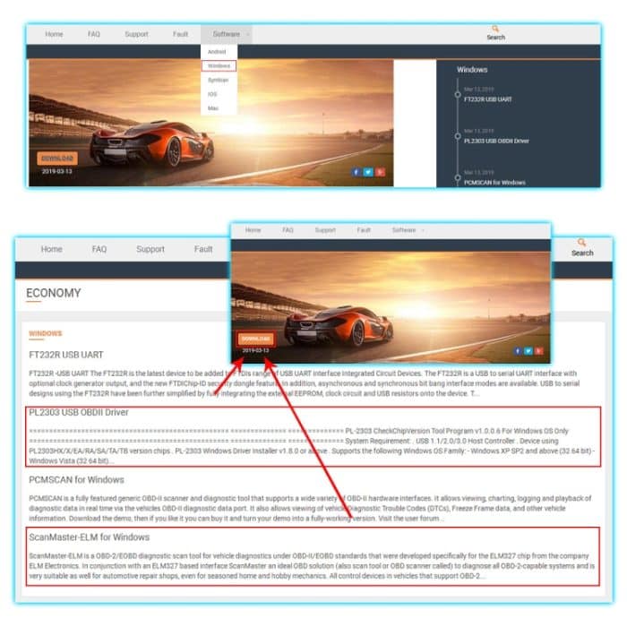 OBD ELM327 V1.5 USB-Auto-Fehler-Diagnose-Scanner mit CH340T-Chip – Bild 7