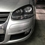 Auto-Scheinwerfer-Augenbrauen-Dekorationsaufkleber für Volkswagen Golf 5, Headlight Eyebrow For Volkswagen Golf 5 (Black), Headlight Eyebrow For Volkswagen Golf 5 (Carbon Fiber Black) – Bild 3