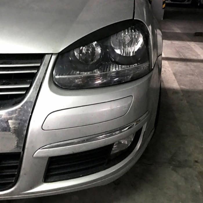 Auto-Scheinwerfer-Augenbrauen-Dekorationsaufkleber für Volkswagen Golf 5, Headlight Eyebrow For Volkswagen Golf 5 (Black), Headlight Eyebrow For Volkswagen Golf 5 (Carbon Fiber Black) – Bild 3