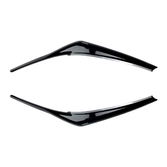 Auto-Scheinwerfer-Augenbrauen-Dekorationsaufkleber für Toyota Camry 2018+, Headlight Eyebrow For Toyota Camry 2018+ (Black), Headlight Eyebrow For Toyota Camry 2018+ (Carbon Fiber Black) – Bild 2