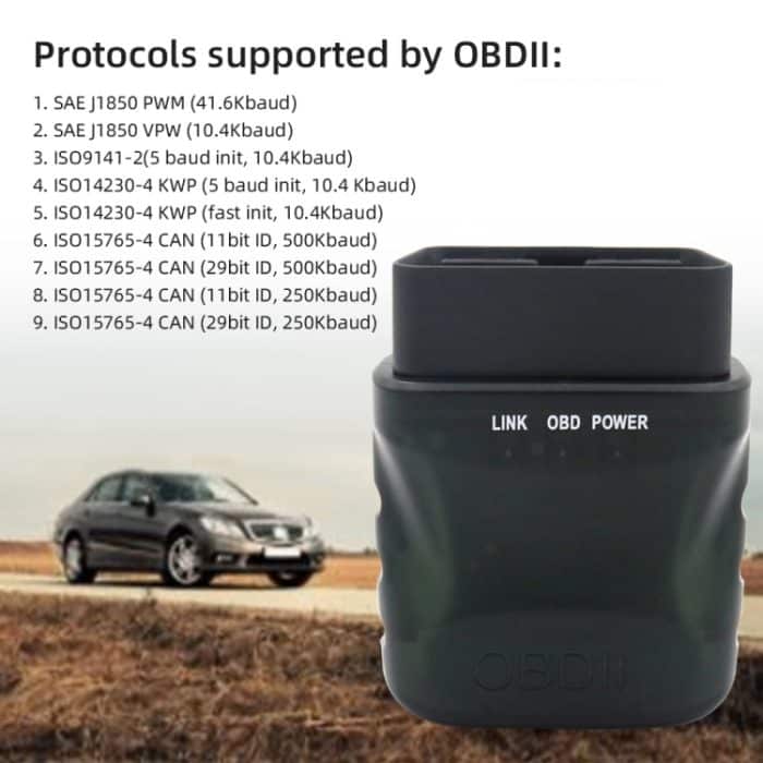 V015 OBD2 Scanner ELM327 Bluetooth 4.0 Fehler Diagnosecanner – Bild 7