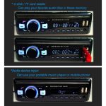 1-Din Auto DAB Radio Player Stereoanlage FM-Empfänger, Unterstützung Bluetooth & U Disk & MP3 & TF Karte – Bild 4