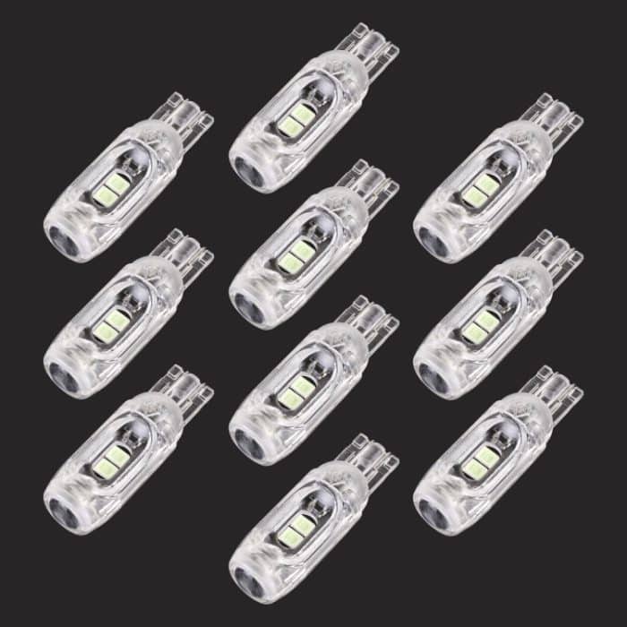 10 PCS T10 DC12V / 1W Auto-Umrissleuchte 5LEDs SMD-3030 Lampenperlen, 5LEDs SMD-3030 (Ice Blue Light), 5LEDs SMD-3030 (Blue Light), 5LEDs SMD-3030 (Pink Light), 5LEDs SMD-3030 (Green Light), 5LEDs SMD-3030 (Red Light), 5LEDs SMD-3030 (White Light)... – Bild 1