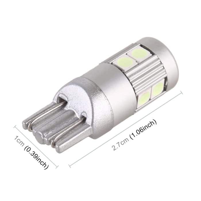 4 Stück T10 DC12V / 2W Auto-Umrissleuchte 9LEDs SMD-3030 Lampenperlen, 9LEDs SMD-3030 (Ice Blue Light), 9LEDs SMD-3030 (Blue Light), 9LEDs SMD-3030 (Pink Light), 9LEDs SMD-3030 (Red Light), 9LEDs SMD-3030 (White Light), 9LEDs SMD-3030 (Yellow Light) – Bild 4