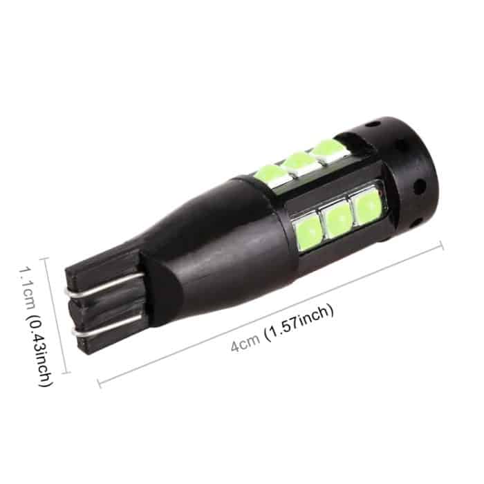 2 Stück T10 DC12V / 6,5 W Auto-Umrissleuchte 15 LEDs SMD-3030 Lampenperlen, 15LEDs SMD-3030 (Ice Blue Light), 15LEDs SMD-3030 (Blue Light), 15LEDs SMD-3030 (Pink Light), 15LEDs SMD-3030 (Green Light), 15LEDs SMD-3030 (Red Light)... – Bild 4
