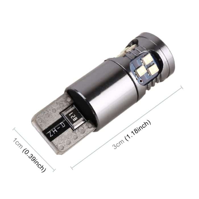 4 Stück T10 DC12V / 2,5 W Auto-Umrissleuchte 18 LEDs SMD-3020 Lampenperlen, 18LEDs SMD-3020 (Ice Blue Light), 18LEDs SMD-3020 (Blue Light), 18LEDs SMD-3020 (Pink Light), 18LEDs SMD-3020 (White Light), 18LEDs SMD-3020 (Yellow Light) – Bild 4