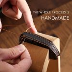 Hallmo Auto-Schlüsselhülle aus Rindsleder, Schlüsselhülle für Hyundai 4-Tasten-Start, For Hyundai 4-button Start – Bild 6