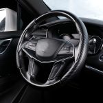 Auto Universal Carbon Fiber Texture Leder Lenkradbezug