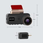 F22 3,16 Zoll 1080P HD Nachtsicht WiFi Connected-Fahrenrecorder mit In-Car-Ansicht-Kamera – Bild 4