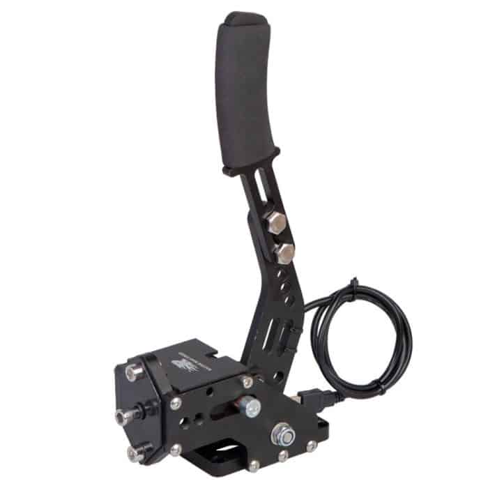 Modifiziertes analoges lineares 14-Bit-USB-Rennspiel PC driftet Handbremse für Win-System mit Unterstützungsinhaber – Bild 3