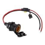 Auto Zigarettenanzünder weiblicher Buchsenstecker mit Abdeckung