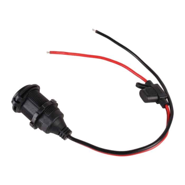 Auto Zigarettenanzünder weiblicher Buchsenstecker mit Abdeckung – Bild 3