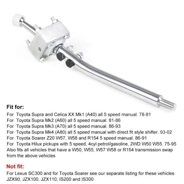 Auto modifizierter Schalthebel für Toyota Supra / Celica 1978-2002 – Bild 3