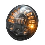 7-Zoll-Auto-Matrix-Gradient-LED-Scheinwerferlampen für Jeep Wrangler