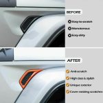 Auto-Kotflügel-Seitenluftauslass-Dekorplatte für Jeep Wrangler JL 2018–2020 – Bild 2