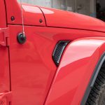 Auto-Kotflügel-Seitenluftauslass-Dekorplatte für Jeep Wrangler JL 2018–2020 – Bild 5