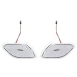 Auto Transparent Rad Augenbraue Seitenlicht Blinker Blatt Platte Lampe Für Jeep Wrangler Jl 2018- – Bild 2