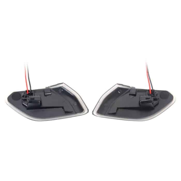 Auto Transparent Rad Augenbraue Seitenlicht Blinker Blatt Platte Lampe Für Jeep Wrangler Jl 2018- – Bild 3