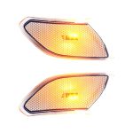 Auto Transparent Rad Augenbraue Seitenlicht Blinker Blatt Platte Lampe Für Jeep Wrangler Jl 2018- – Bild 4