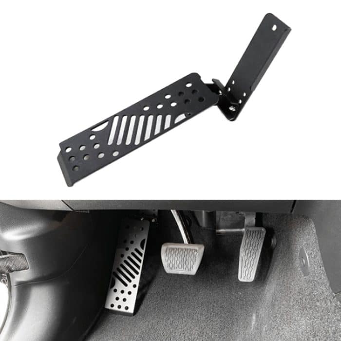 CRP5003.jpg Auto-Modifikation Gerade Metall-linke Fußstütze Pedal für Jeep Wrangler JL 2018-2019 – Bild 1