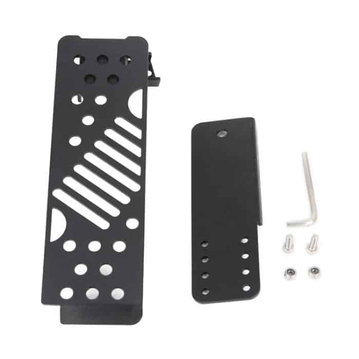 Auto-Modifikation Gerade Metall-linke Fußstütze Pedal für Jeep Wrangler JL 2018-2019 – Bild 5