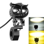 ZH-1584A1 Externe wasserdichte doppelte doppelleuchte perlen led scheinwerfer owl dragon button type