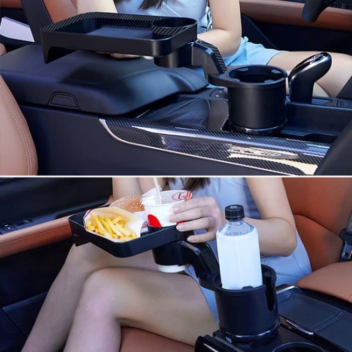 Auto 360 Grad Rotation Wassertaler Halter Multifunktions-Esstisch – Bild 7