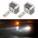 1 Paar D Serie D1S Auto HID-Vorschaltgerät zum LED-Scheinwerfer DC12V 35W 6000K 7000LM, CSP-Lampenperlen