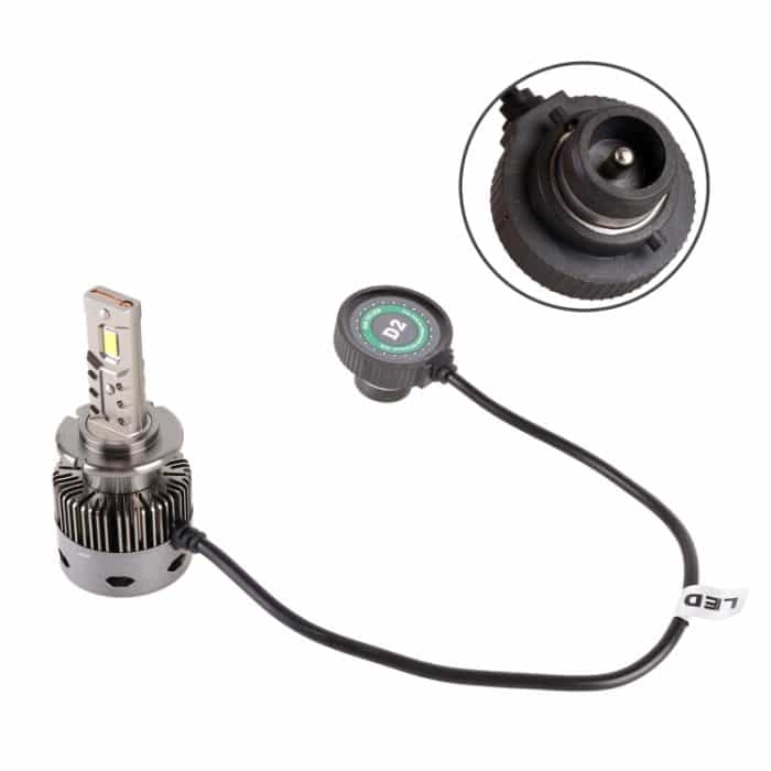 1 Paar D Serie D2 Auto HID-Vorschaltgerät zum LED-Scheinwerfer DC12V 35W 6000K 7000LM, 7040 Lampenperlen – Bild 2