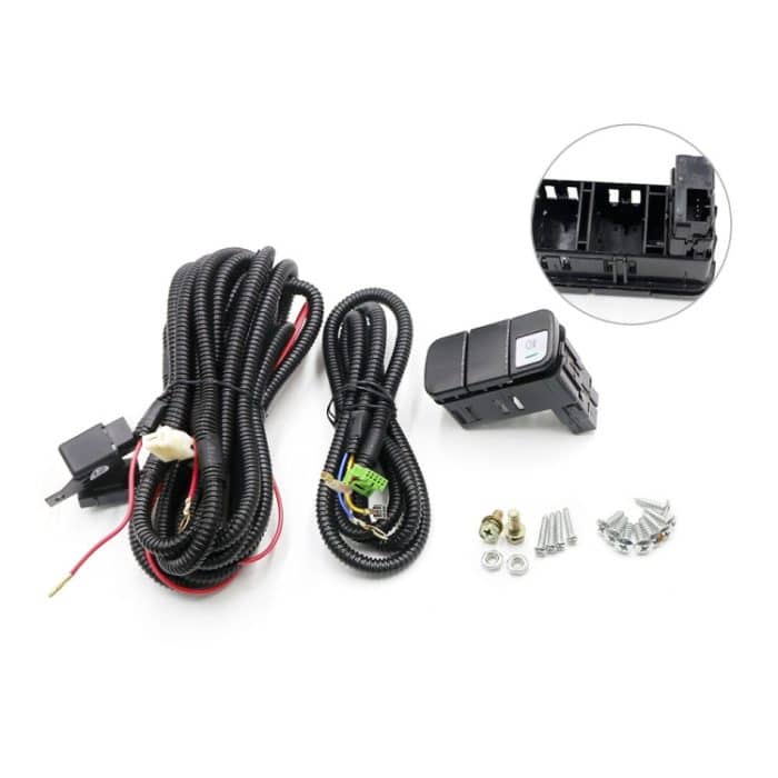 1 Paar Auto-modifizierte Nebelscheinwerfer für Honda Civic 1992–1995, For Honda Civic 1992-1995 (White Light), For Honda Civic 1992-1995 (Yellow Light) – Bild 2