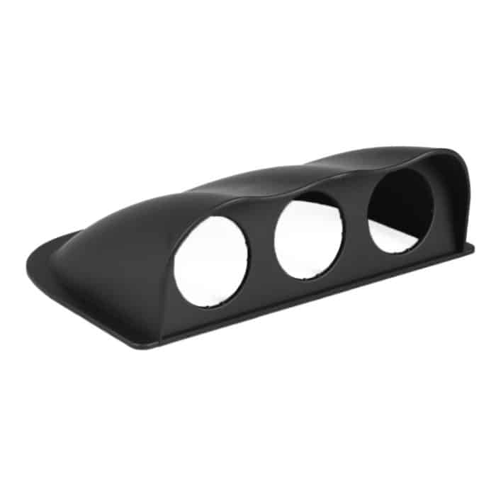 Auto 52mm 3 Löcher Dash Gauge Meter Pod Mount Halter, schwarz – Bild 2