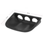 Auto 52mm 3 Löcher Dash Gauge Meter Pod Mount Halter, schwarz – Bild 6