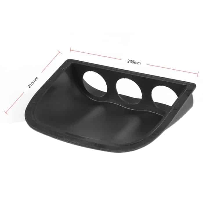 Auto 52mm 3 Löcher Dash Gauge Meter Pod Mount Halter, schwarz – Bild 6