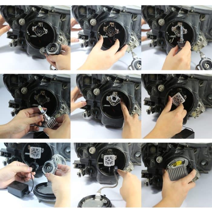 1 Paar D -Serie D2S -Auto HID -Ballast zum LED -Scheinwerfer DC12V / 35W / 6000K / 5000 lm – Bild 6