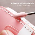 Hallmo Car Female Style Rindsleder Schlüsselschutzhülle für Toyota – Bild 7