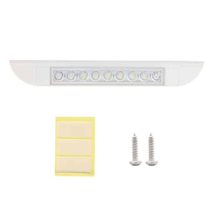 Wohnmobil-/Yacht-Markisen-LED-Streifenlicht DC12–28 V mit 9 LED-Lampenperlen, 9 LEDs (White), 9 LEDs (Black) – Bild 6