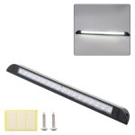 Wohnmobil-/Yacht-Markisen-LED-Streifenlicht DC12–28 V mit 18 LED-Lampenperlen, 18 LEDs (Black), 18 LEDs (White)