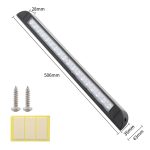 Wohnmobil-/Yacht-Markisen-LED-Streifenlicht DC12–28 V mit 18 LED-Lampenperlen, 18 LEDs (Black), 18 LEDs (White) – Bild 6