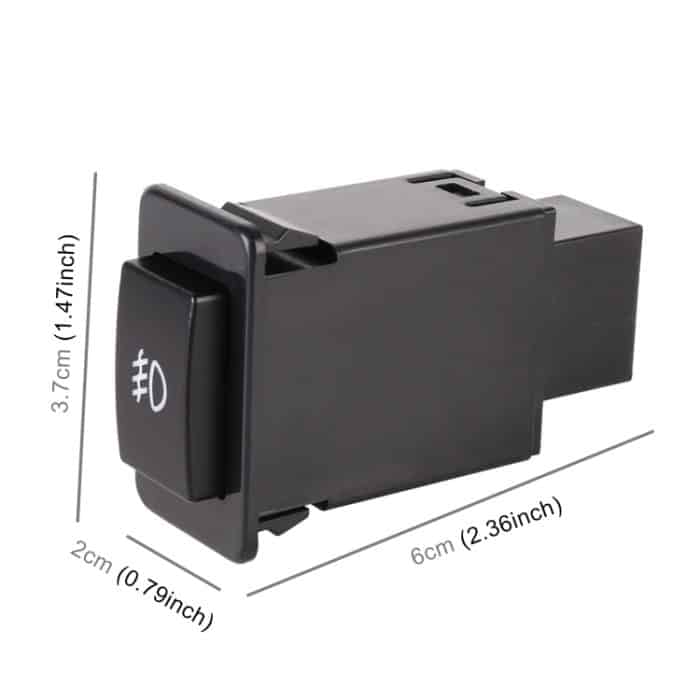 TS-12 Car Fog Light-Off-Off-Knopfschalter mit Kabel für Nissan Sunny – Bild 3