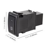 TS-17 Car Fog Light-Off-Off-Knopfschalter mit Kabel für Suzuki – Bild 3