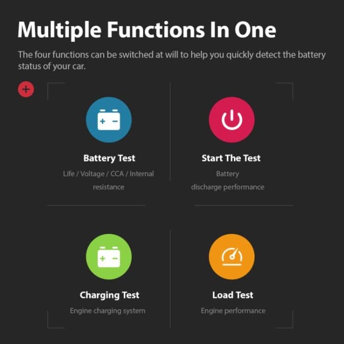 Kingbolen KBL520 CAR Digital Last Batterie Tester – Bild 5