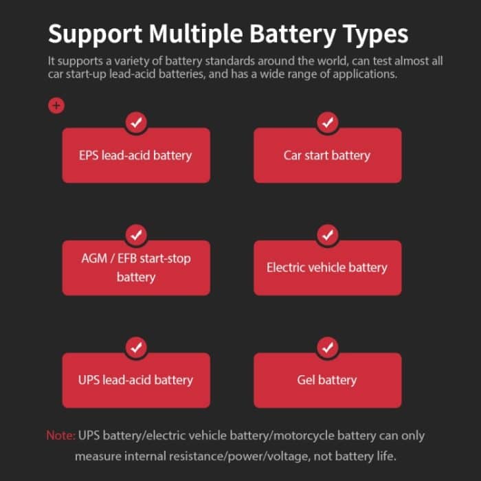 Kingbolen KBL520 CAR Digital Last Batterie Tester – Bild 6